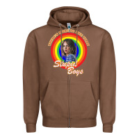 Chestnut Things There's Something Stranger Zipper Hoodie - maiPhamDesign