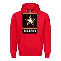 Red Army strong Classic Zipper Hoodie - maiPhamDesign