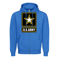 True Royal Army strong Classic Zipper Hoodie - maiPhamDesign