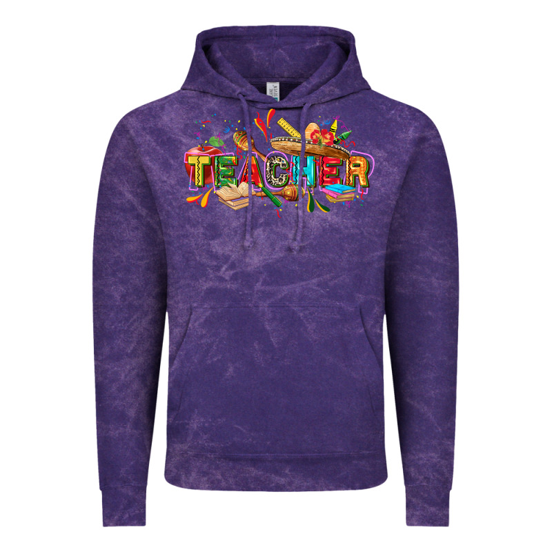 Cinco De Mayo Teacher Vintage Hoodie by FaDigitalArtStudio | Teevron