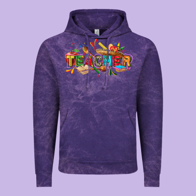 Cinco De Mayo Teacher Vintage Hoodie Designed By Fadigitalartstudio