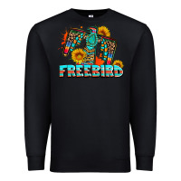 Black freebird thunderbird Premium Sweatshirt - AdoDesignShop