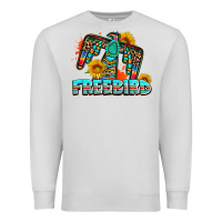 Dove Grey freebird thunderbird Premium Sweatshirt - AdoDesignShop