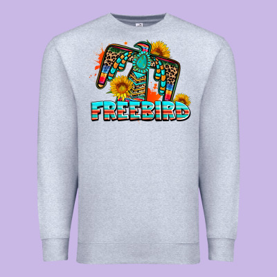 Freebird Thunderbird Premium Sweatshirt Designed By Adodesignshop