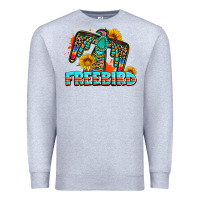 Heather Grey freebird thunderbird Premium Sweatshirt - AdoDesignShop