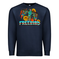 Navy freebird thunderbird Premium Sweatshirt - AdoDesignShop