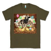 Army Green cow and chick easter Classic Tee - TumblerDesignByShophia