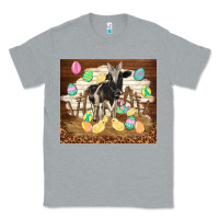 Heather Grey cow and chick easter Classic Tee - TumblerDesignByShophia