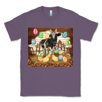 Lavender cow and chick easter Classic Tee - TumblerDesignByShophia