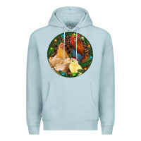 Blue Mist Christmas Chick Family Premium Hoodie - RanaPortraitStore