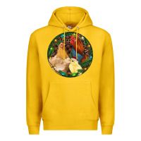 Lemon Christmas Chick Family Premium Hoodie - RanaPortraitStore