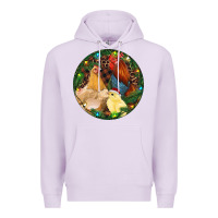 Lilac Christmas Chick Family Premium Hoodie - RanaPortraitStore