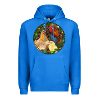 True Royal Christmas Chick Family Premium Hoodie - RanaPortraitStore