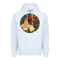 White Christmas Chick Family Premium Hoodie - RanaPortraitStore