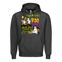 Charcoal Heather too cute too spook Zipper Hoodie - BarkalooDesign