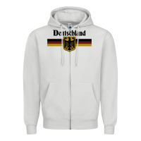 Dove Grey DEUTSCHLAND Germany Flag Coat of Arms Eagle Banner Vintage , best gift Zipper Hoodie - maiPhamDesign