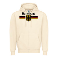 Sandshell DEUTSCHLAND Germany Flag Coat of Arms Eagle Banner Vintage , best gift Zipper Hoodie - maiPhamDesign