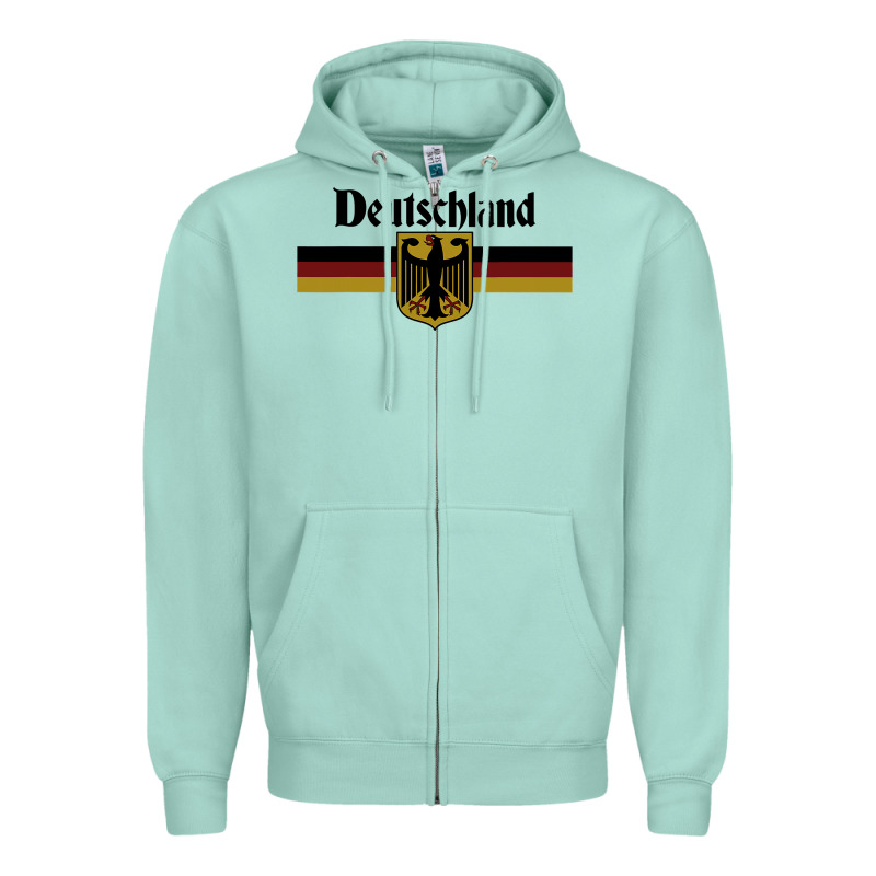 Deutschland Germany Flag Coat Of Arms Eagle Banner Vintage , Best Gift Zipper Hoodie by maiPhamDesign | Teevron