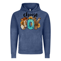 Vintage Denim Western Choose Joy Vintage Hoodie - FaDigitalArtStudio
