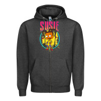 Charcoal Heather Mademark x Rugrats - Susie Carmichael , best gift, costume, halloween, Zipper Hoodie - maiPhamDesign