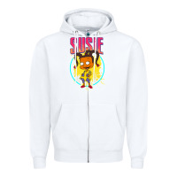 White Mademark x Rugrats - Susie Carmichael , best gift, costume, halloween, Zipper Hoodie - maiPhamDesign
