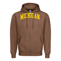 Chestnut Michigan - Throwback Design - Classic , best gift, costume, halloween, Zipper Hoodie - maiPhamDesign