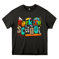 Asphalt back to school Heavy Core Tee - NancyCooperArtShop