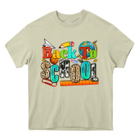 Mossy back to school Heavy Core Tee - NancyCooperArtShop