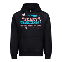 Black im scary transgender the media warned you about Urban Hoodie - JahusDesignShop