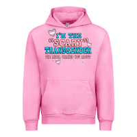 Fuchsia Pink im scary transgender the media warned you about Urban Hoodie - JahusDesignShop