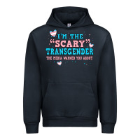 Navy im scary transgender the media warned you about Urban Hoodie - JahusDesignShop