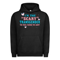 Pigment Black im scary transgender the media warned you about Urban Hoodie - JahusDesignShop