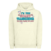 Pigment Pistachio im scary transgender the media warned you about Urban Hoodie - JahusDesignShop