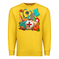 Lemon nurse  and fall Premium Sweatshirt - AdoDesignShop