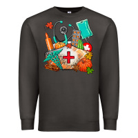 Smoke nurse  and fall Premium Sweatshirt - AdoDesignShop