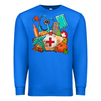 True Royal nurse  and fall Premium Sweatshirt - AdoDesignShop