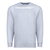 Heather Grey stark industries Premium Sweatshirt - maiPhamDesign