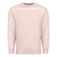 Pale Pink stark industries Premium Sweatshirt - maiPhamDesign