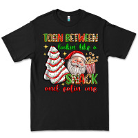 Black torn between lookin' like a snack and eatin' one Premium Tee - texasbilliewilder
