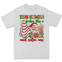 Dove Grey torn between lookin' like a snack and eatin' one Premium Tee - texasbilliewilder