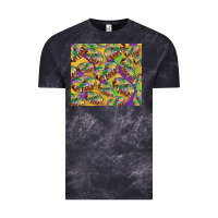 Cloud Black mardi gras king cake Vintage Tee - RanaPortraitStore