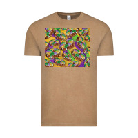 Vintage Coffee mardi gras king cake Vintage Tee - RanaPortraitStore