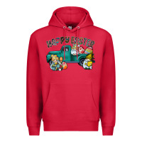 Cardinal Happy Easter truck Premium Hoodie - CowhideDigitalArt