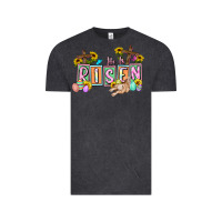 Vintage Black He is risen Easter  Easter Day Vintage Tee - CowGirlArtShop