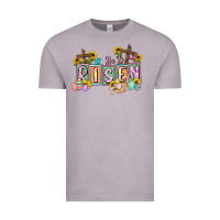 Vintage Zinc He is risen Easter  Easter Day Vintage Tee - CowGirlArtShop