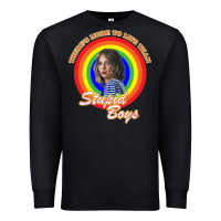 Black Things There's Something Stranger Premium Sweatshirt - maiPhamDesign