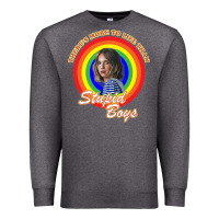 Charcoal Heather Things There's Something Stranger Premium Sweatshirt - maiPhamDesign