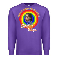 Purple Things There's Something Stranger Premium Sweatshirt - maiPhamDesign