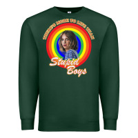 Sports Green Things There's Something Stranger Premium Sweatshirt - maiPhamDesign