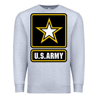 Heather Grey Army strong Classic Premium Sweatshirt - maiPhamDesign